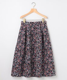 フラワージャカードスカート