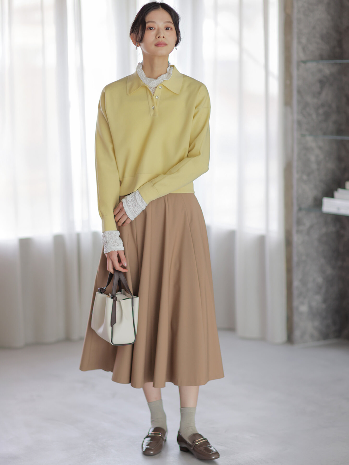 オーガンスキッパー ニット