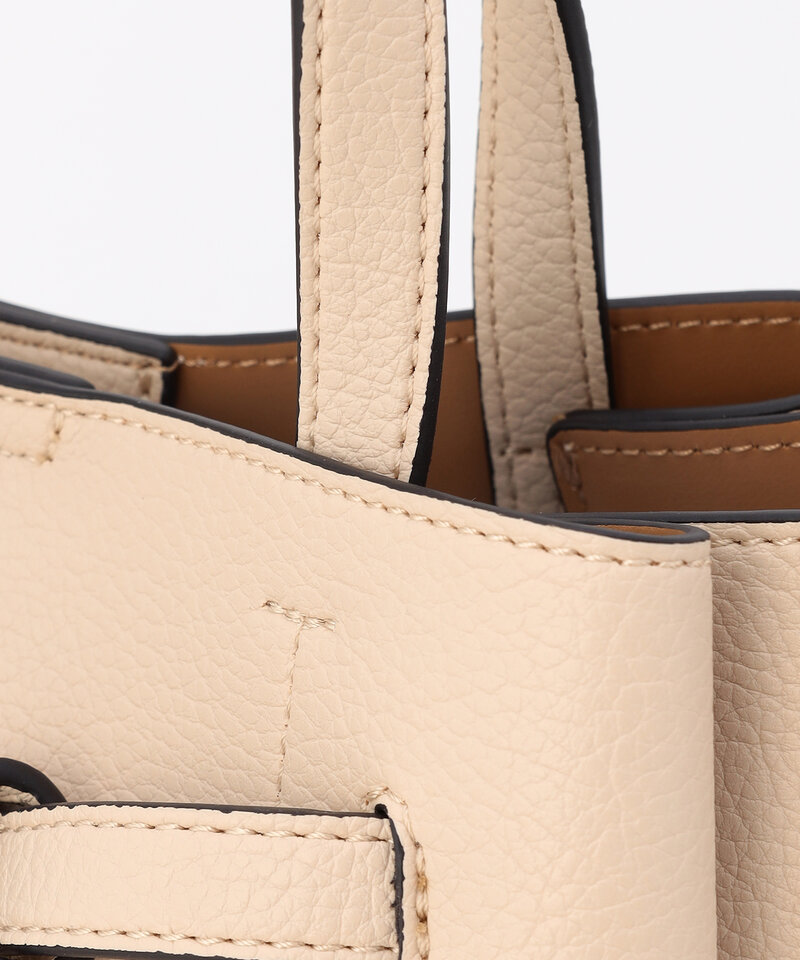 フロントベルト2WAYハンド バッグ