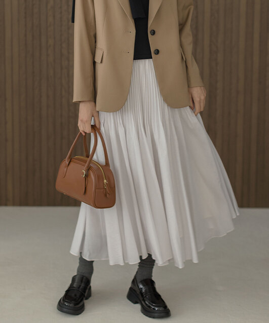 アンティークオーガンプリーツ スカート