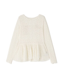 レースペプラムトップス