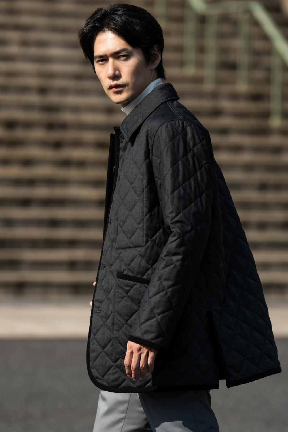 CANONICO別注キルティングアウター