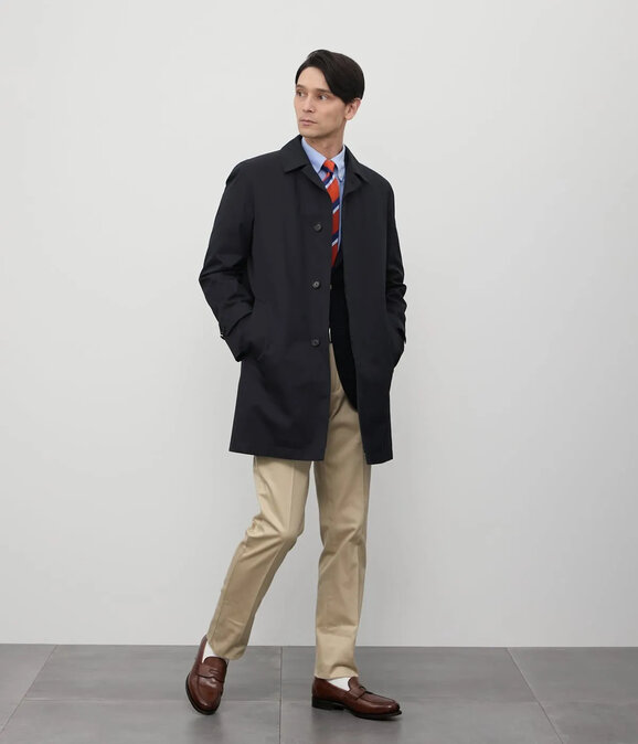 オーセンティック ステンカラーコート