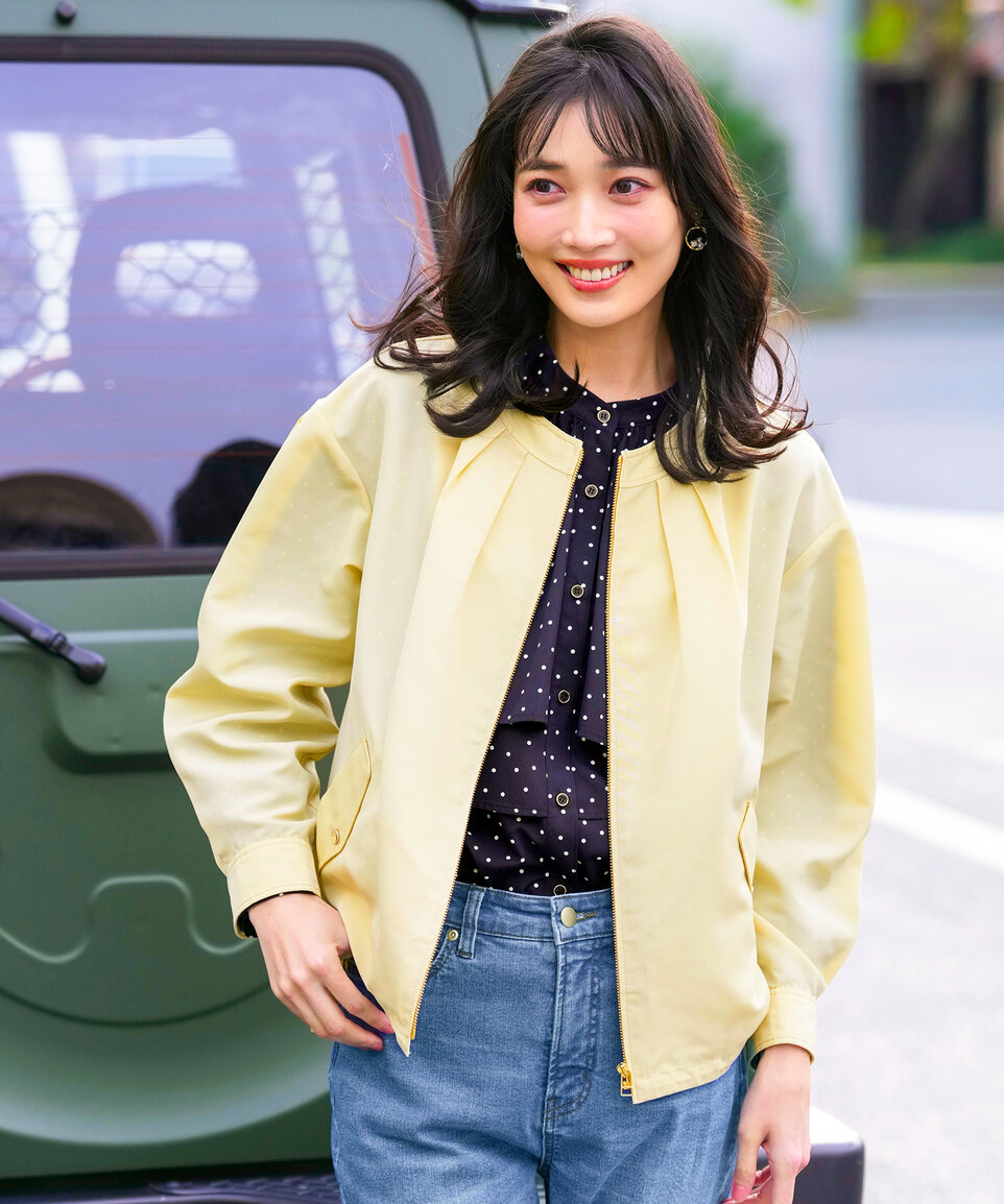 【花粉リリース】 スプリングコンフォートブルゾン