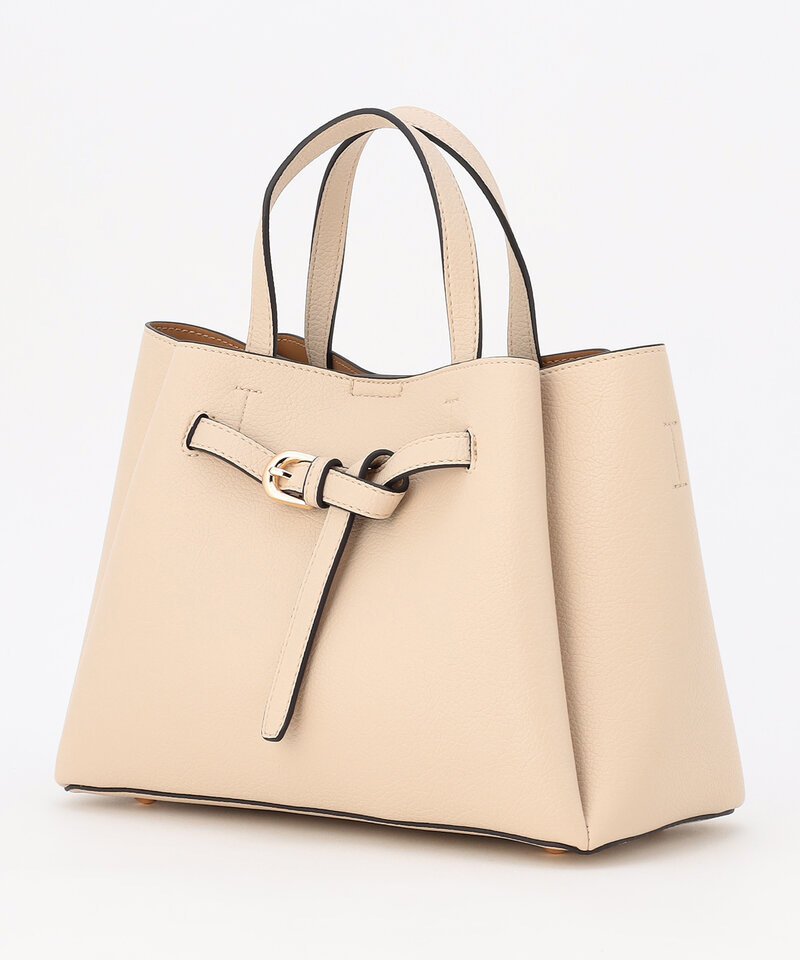 フロントベルト2WAYハンド バッグ