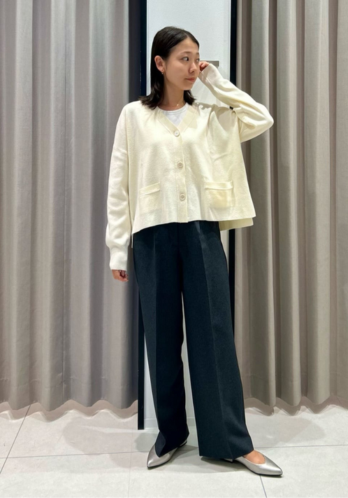 オーバーサイズカーディガン/全身