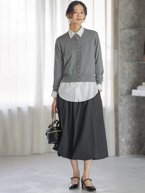 エアリーシャーティング オーバーシャツ