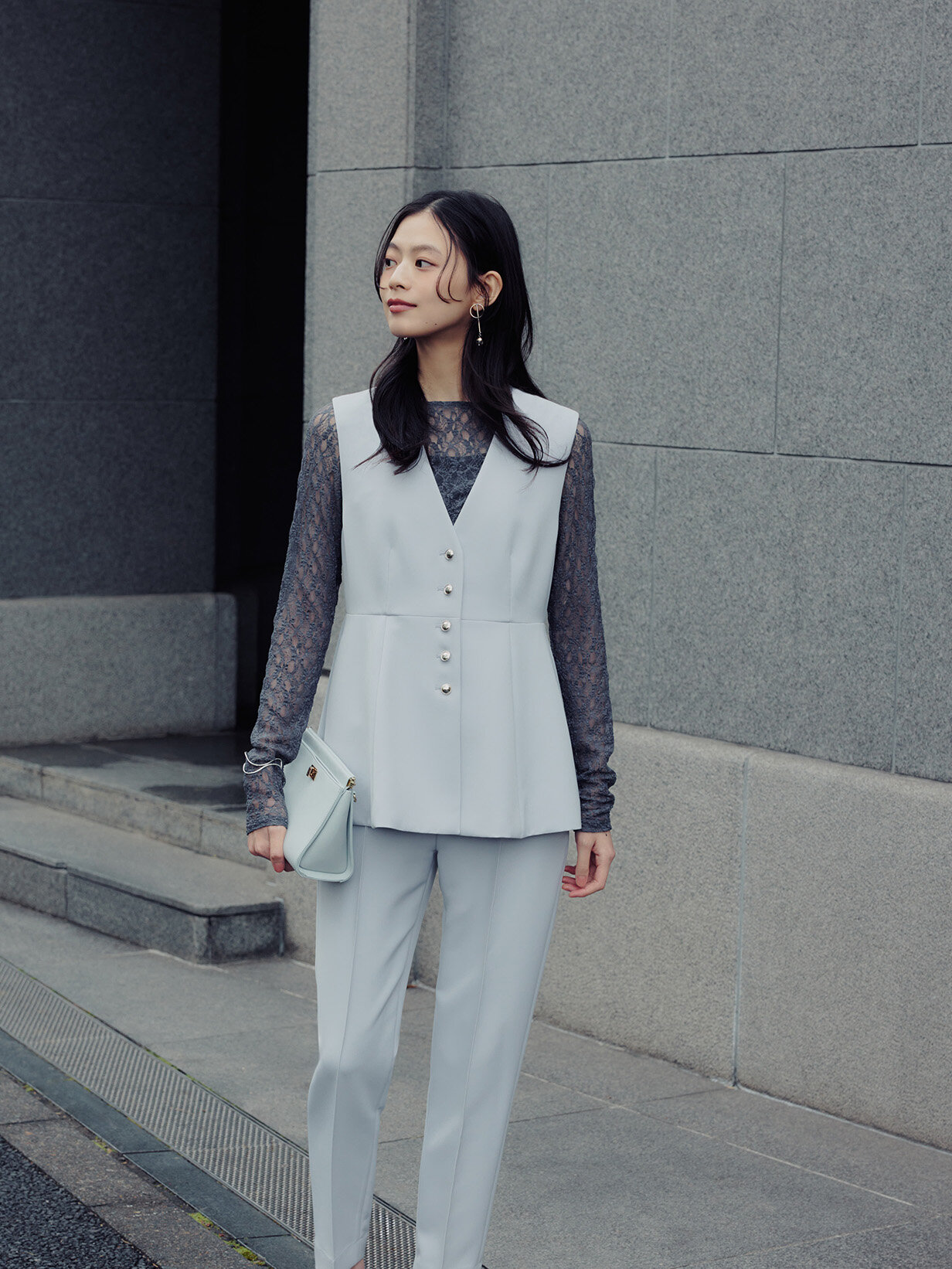 ペプラムセットアップ,松木育未 さん