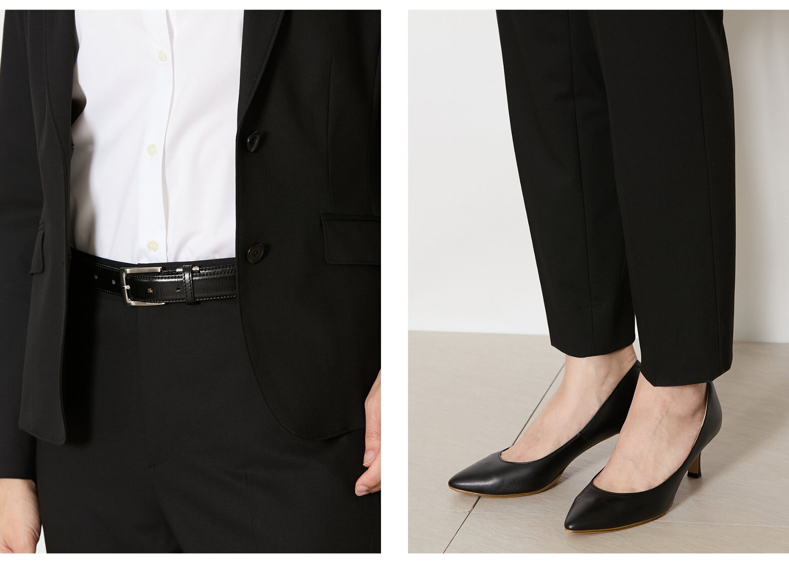 黒で揃える、小物の基本