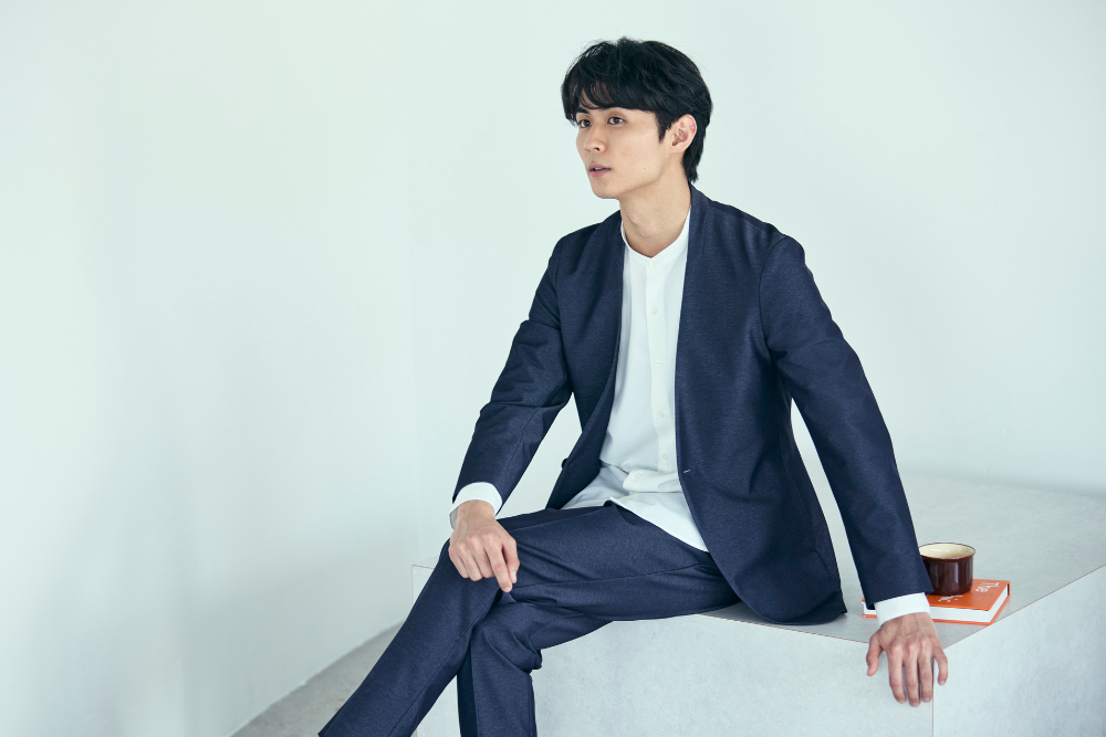 SMACTIVE デニムライクセットアップ