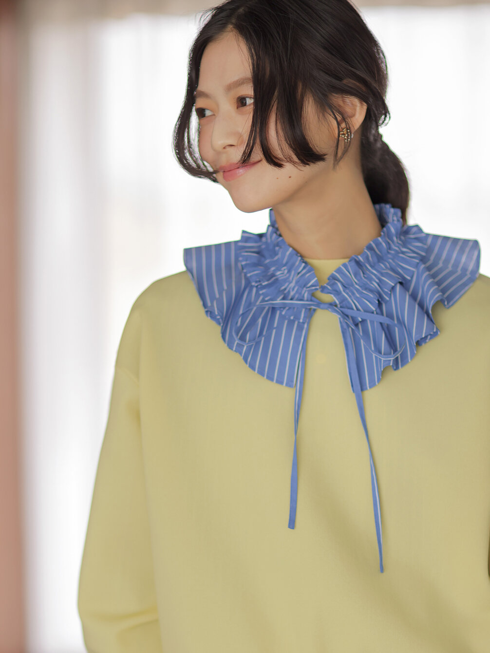 オーガンスウェット ニット