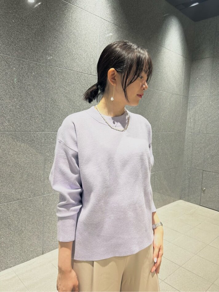 ラベンダープルオーバー