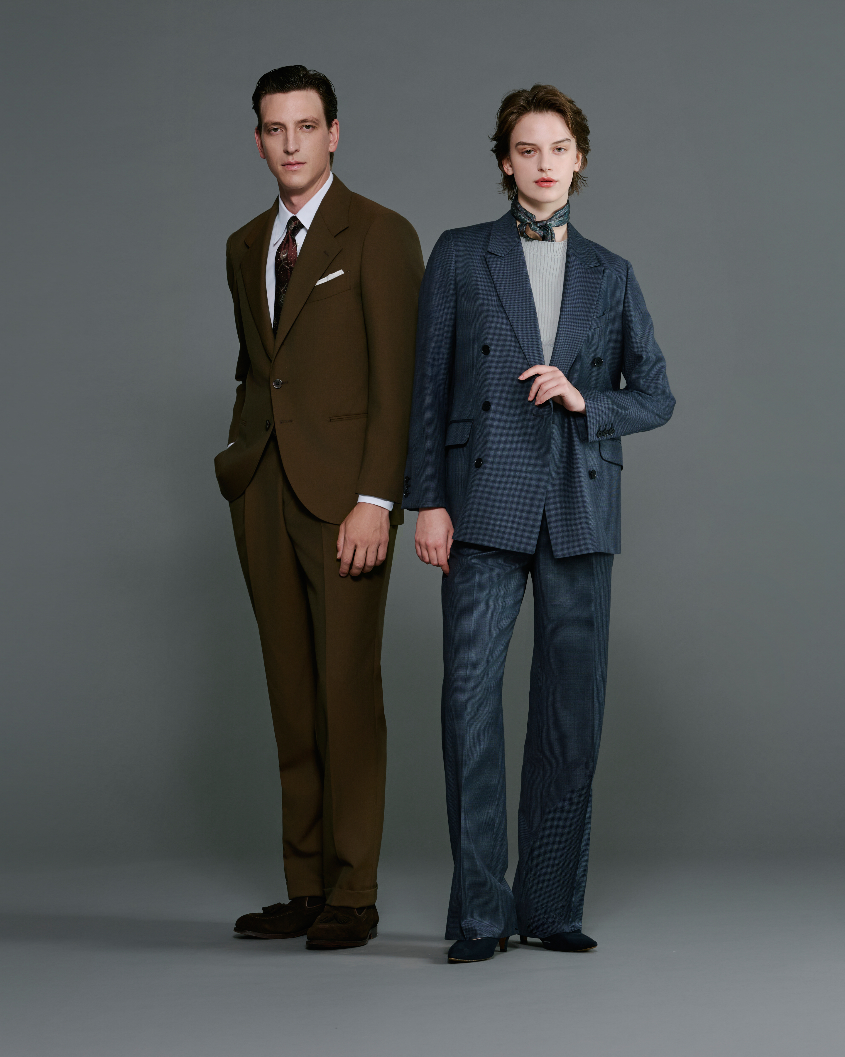 美品❗️ UNIVERSAL LANGUAGE ウールダブルオーダースーツ PATTERN｜オーダースーツならUNIVERSAL LANGUAGE MEASURE'S