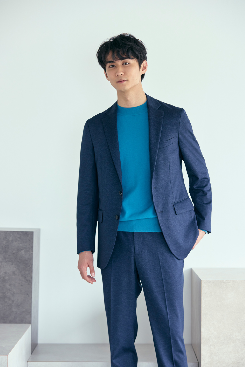 SMACTIVE TRジャージーセットアップ（ニットスタイル）