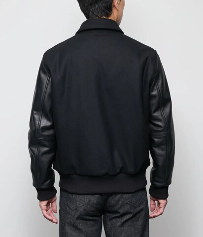 NEWYORKER MELTON スタジアムジャンパー