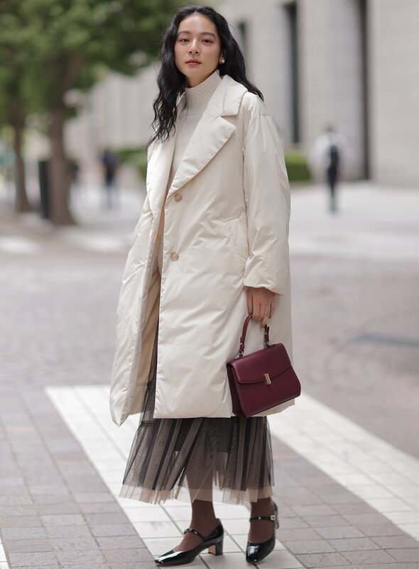 ステッチレスライト ダウン