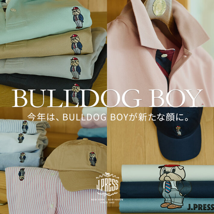 J.PRESS MEN】BULLDOG BOY COLLECTION - ONWARD CROSSET