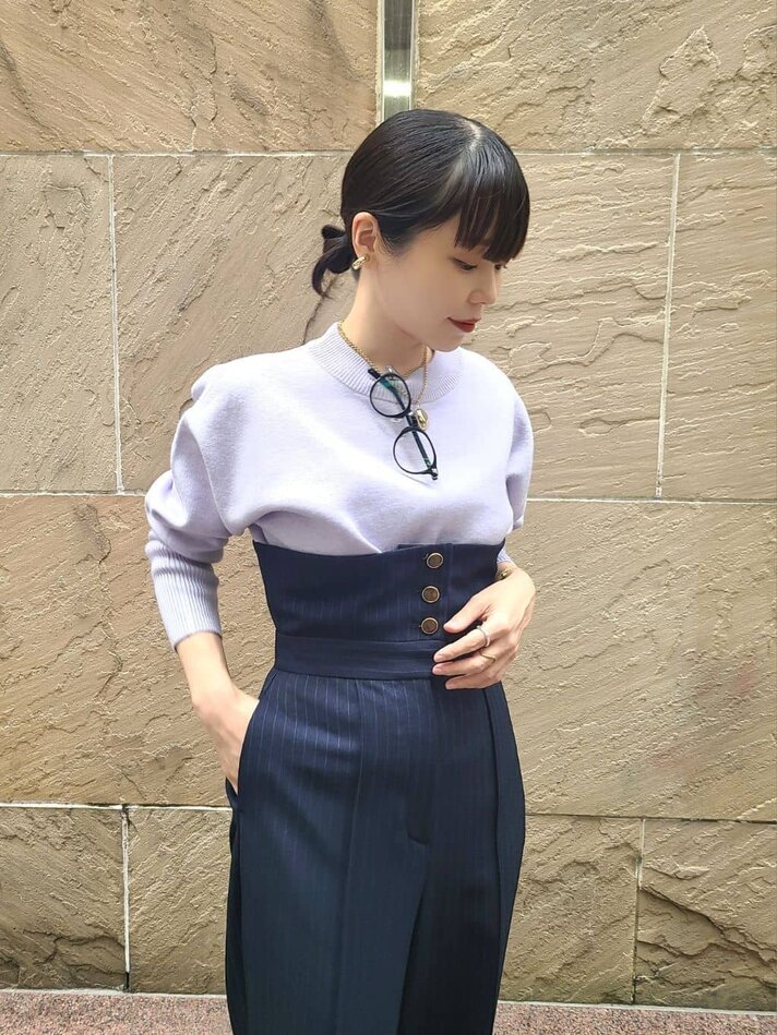 ラベンダープルオーバー