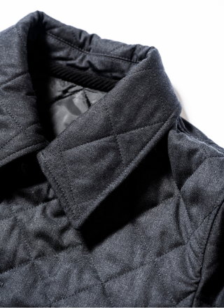 キルティングアウター