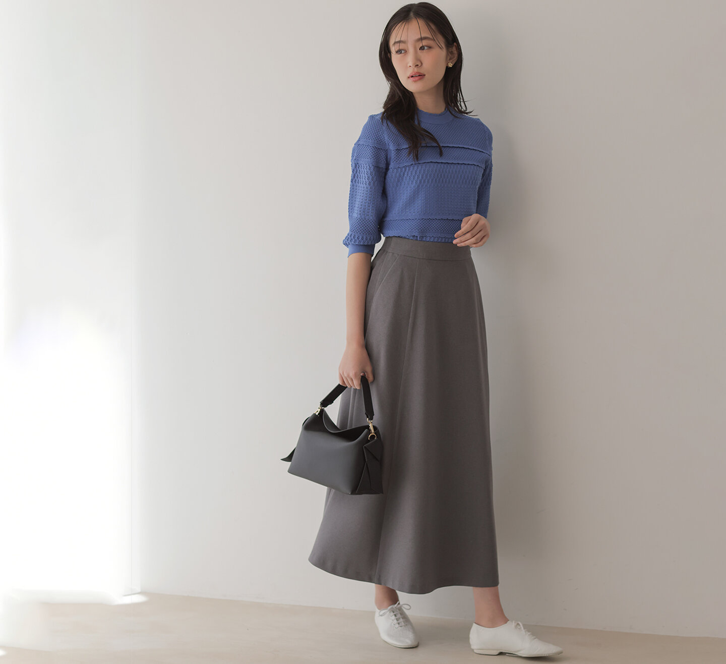 プティスカラレーシー ニット