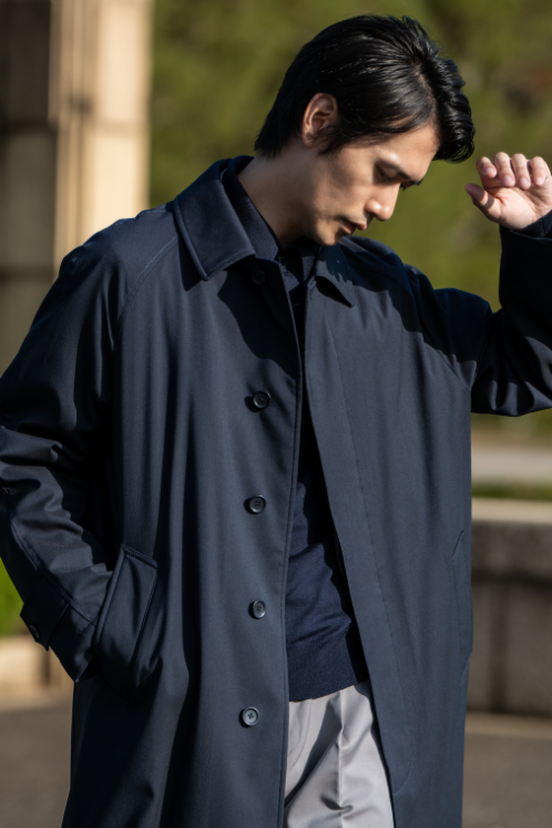 CANONICO別注中綿ステンカラーコート