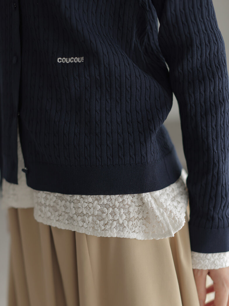 COUCOUニット カーディガン