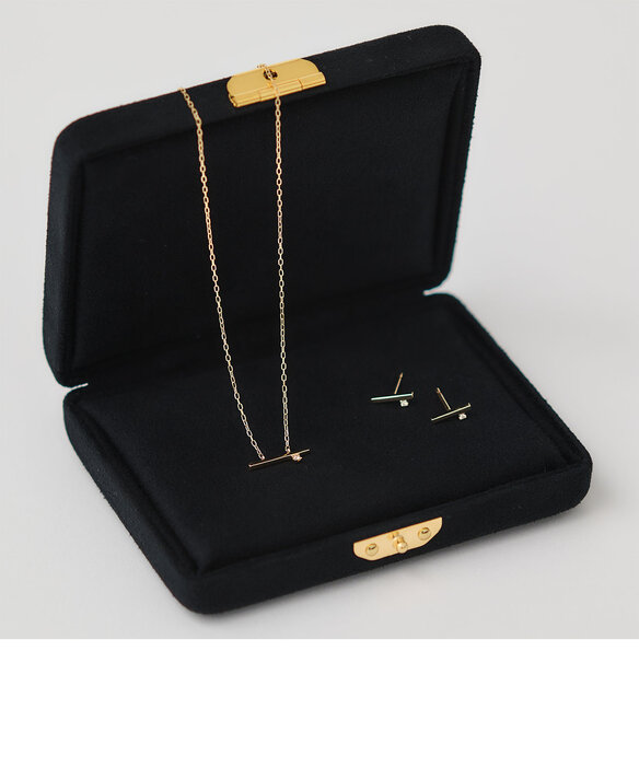 モスキート ダイヤモンドバーネックレス