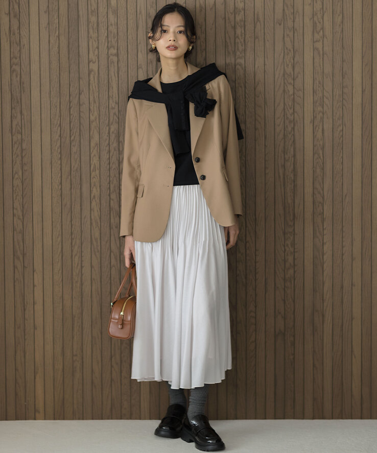 アンティークオーガンプリーツ スカート