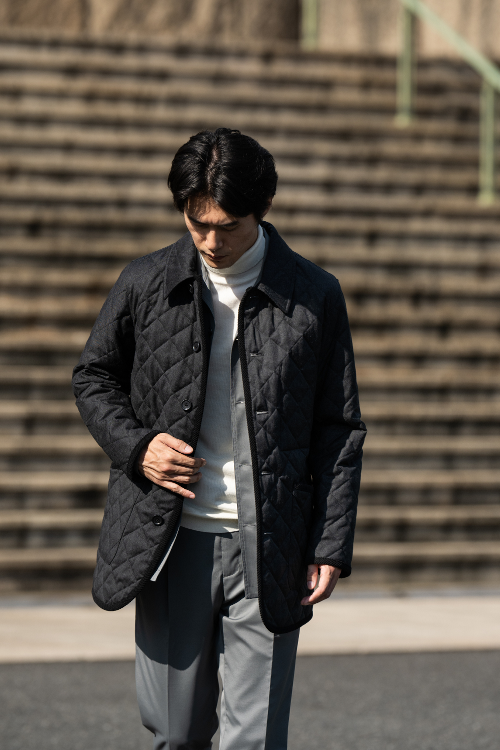 CANONICO別注キルティングアウター