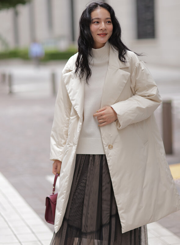 ステッチレスライト ダウン