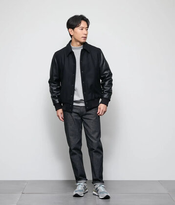 NEWYORKER MELTON スタジアムジャンパー