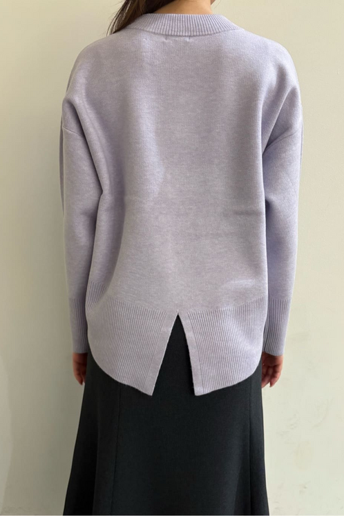 コクーンシルエットプルオーバー/後ろ
