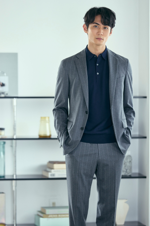 SMACTIVE TRジャージーセットアップ（ニットスタイル）