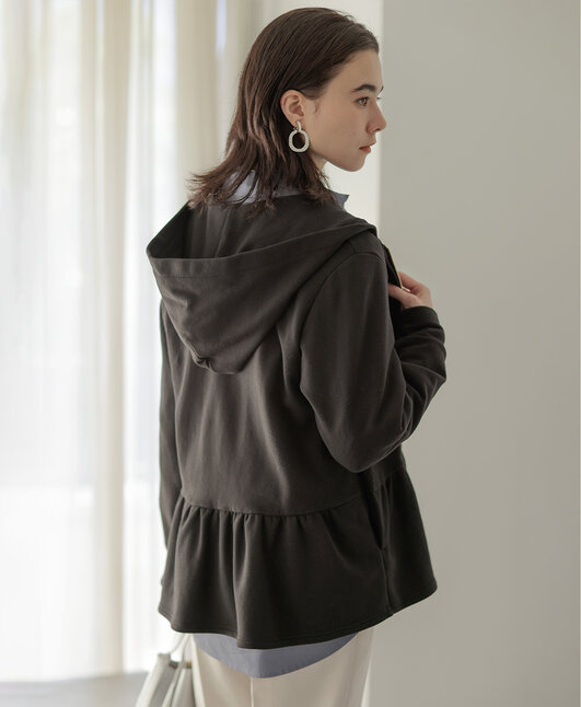 マシュマロタッチ裏毛 パーカー