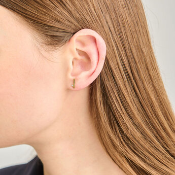 モスキート ダイヤモンドバーピアス