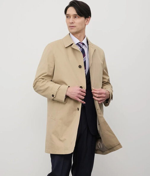 オーセンティック ステンカラーコート