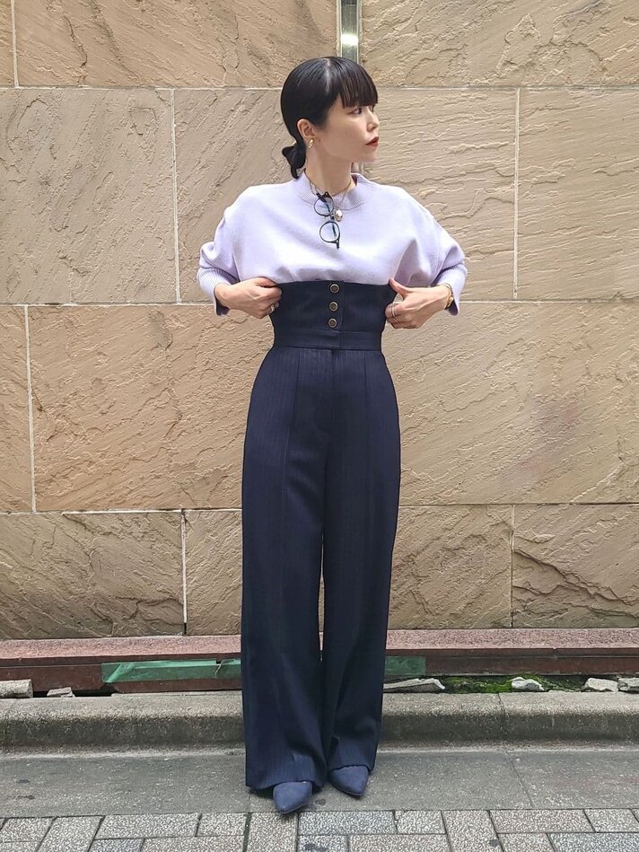 ラベンダープルオーバー