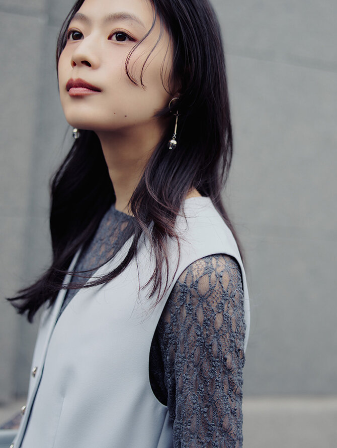 ペプラムセットアップ,松木育未 さん