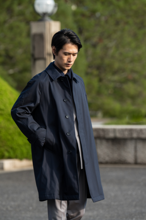 CANONICO別注中綿ステンカラーコート