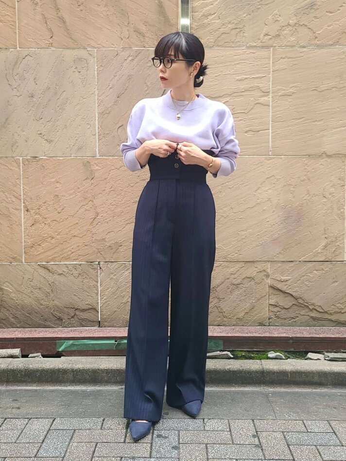 ラベンダープルオーバー