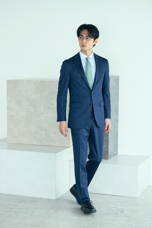 SMACTIVE TRジャージーセットアップ（ネクタイスタイル）