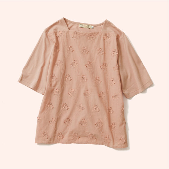ファインフラワーステッチ【カットソー】