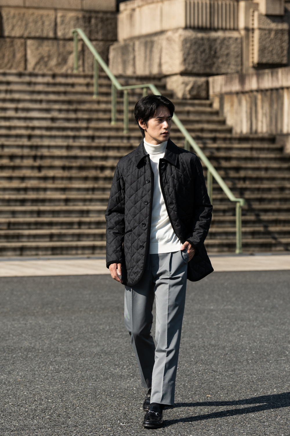 CANONICO別注キルティングアウター