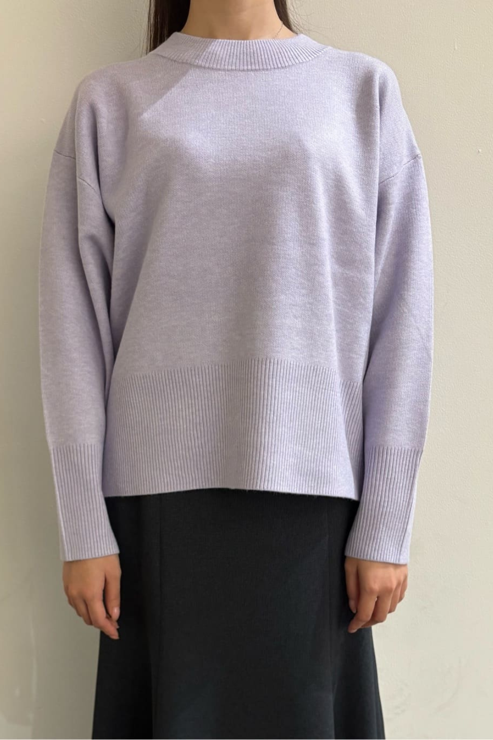 コクーンシルエットプルオーバー/前