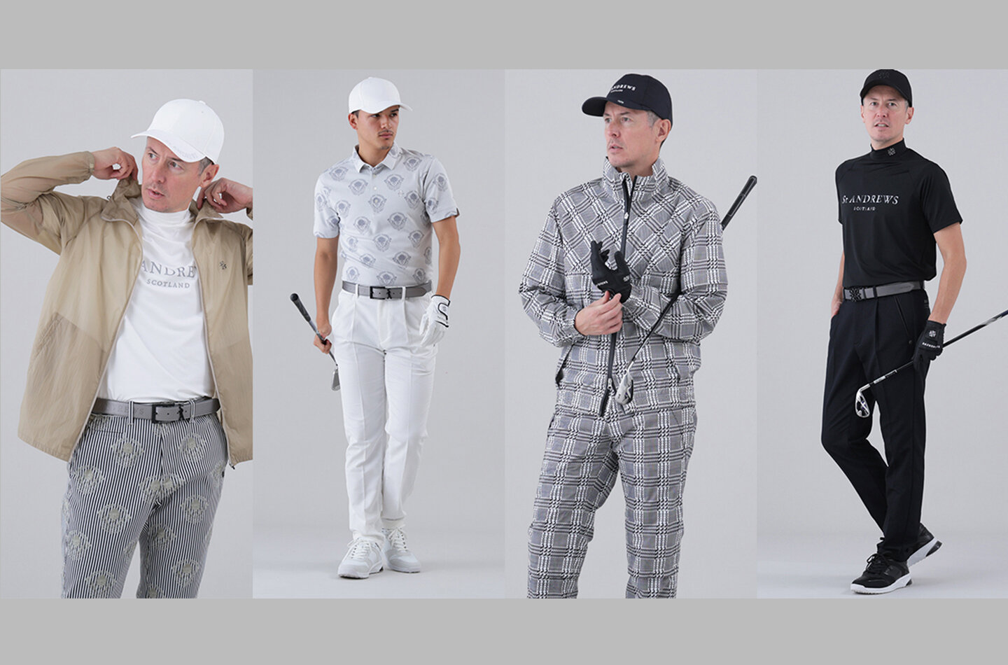 【St ANDREWS】3月メンズコーディネート