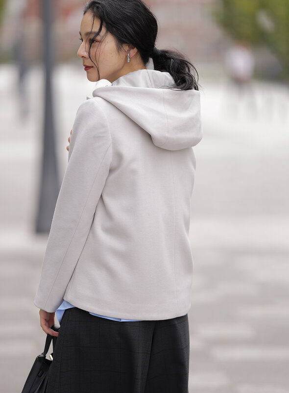 ウールモッサ ショートコート