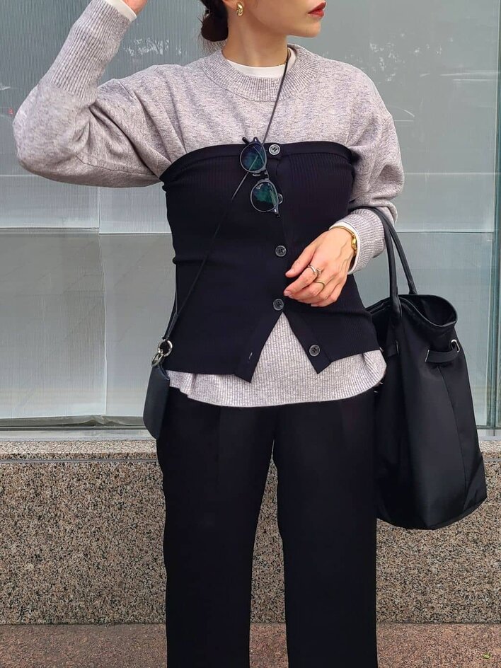 ライトグレープルオーバー