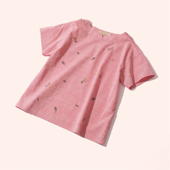 ファインフラワーステッチ【シャツ】