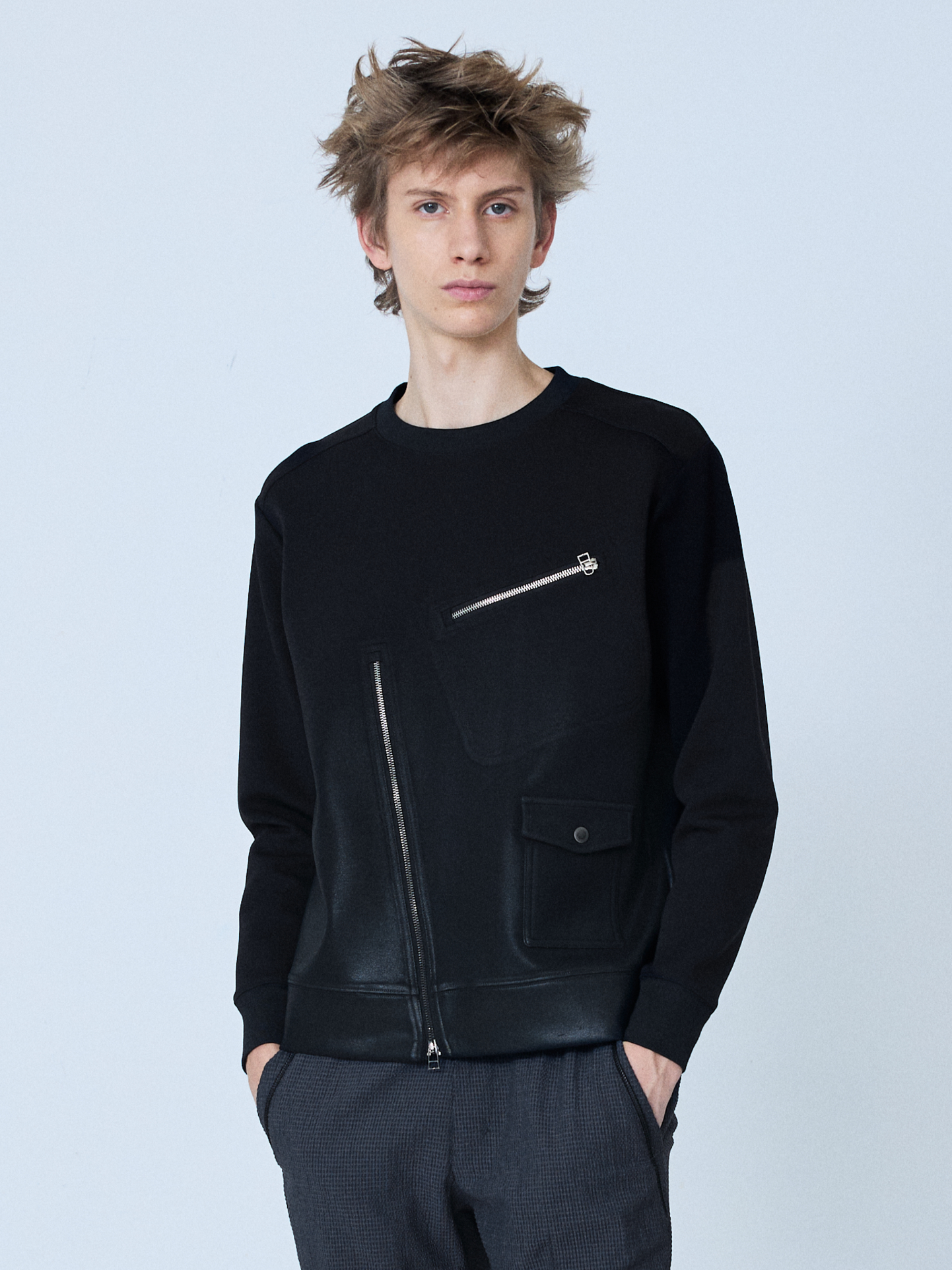 Riders L/S Sweat Teeバストアップ画像