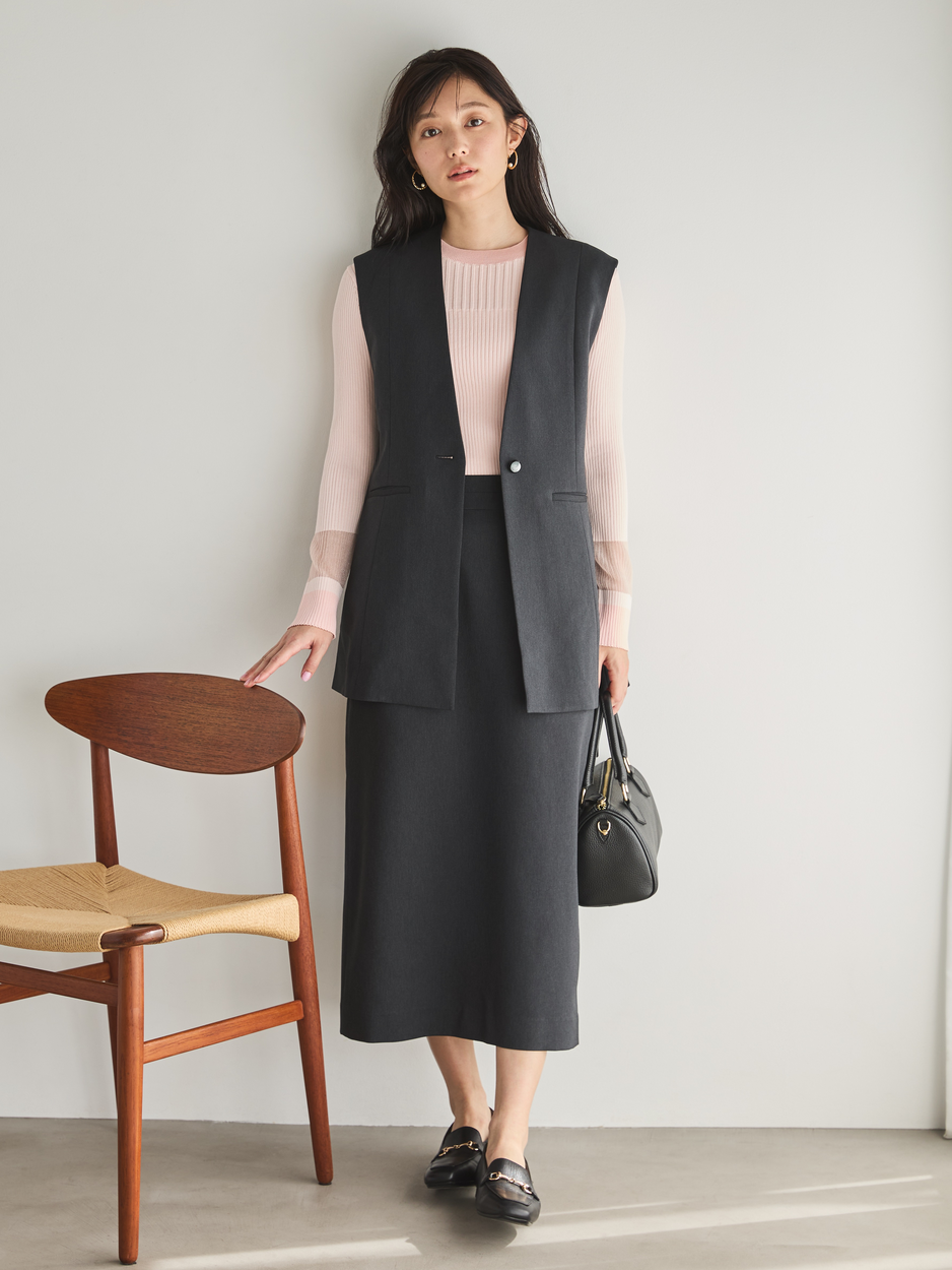 anysy シャンブレーツイル　全身